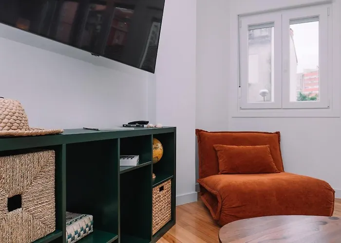 公寓 Belleza Cerca Del Centro En By 比戈